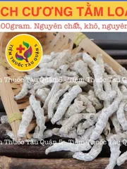 Bạch Cương Tằm Nguyên Con Khô Sạch 100g - Thực Phẩm Khô Chuyên Dùng Chữa Kinh Giật, Liệt Dương, Nám Da