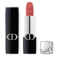 Set Son Dior Rouge Dior Couture Velvet Finish 772 Classic Rosewood Hồng Đất + Addict Lip Glow Balm 001 Hồng Nhạt Chính Hãng - Bộ Trang Điểm Sang Trọng
