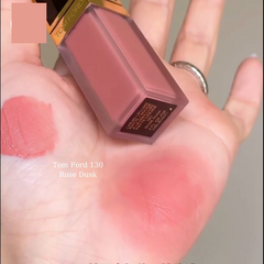 Son Kem Tom Ford 130 Rose Dusk - Màu Hồng Cam Đất Sang Trọng, Dưỡng Ẩm, Thích Hợp Trang Điểm Hằng Ngày, Quà Tặng Thời Thượng