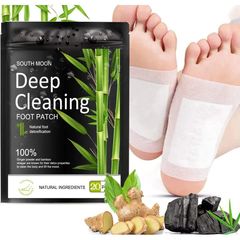 Hộp 10 Miếng Dán Chân Giải Độc Gan Nhật Bản Deep Cleaning Foot Patch - Thải Độc, Thư Giãn & Chăm Sóc Sức Khỏe Đôi Chân
