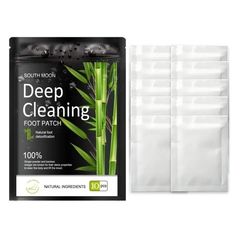 Hộp 10 Miếng Dán Chân Giải Độc Gan Nhật Bản Deep Cleaning Foot Patch - Thải Độc, Thư Giãn & Chăm Sóc Sức Khỏe Đôi Chân