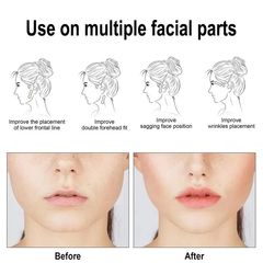 Hộp 60 Miếng Dán Nâng Cơ Mặt Trong Suốt Chống Nước - Sản Phẩm Làm Đẹp Tạo Khuôn Mặt Chữ V Thon Gọn Tự Nhiên