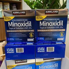 Tinh chất mọc tóc Minoxidil 5% Kirkland USA - Giải pháp trị hói đầu cho nam hiệu quả, tăng cường tự tin, FDA chứng nhận.