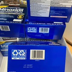 Tinh chất mọc tóc Minoxidil 5% Kirkland USA - Giải pháp trị hói đầu cho nam hiệu quả, tăng cường tự tin, FDA chứng nhận.
