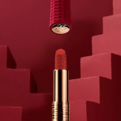 Son Lì Lancôme L'Absolu Rouge Drama Matte 196 French Touch - Màu Đỏ Gạch Cao Cấp Hạn Chế Ngày Lễ Tình Nhân