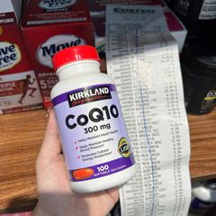 Viên Uống Bổ Tim Kirkland CoQ10 300mg - Hỗ Trợ Tim Mạch, Nâng Cao Sức Khỏe Tích Cực 100 Viên Mỹ