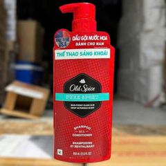 Dầu Gội & Xả Old Spice 2in1 Pure Sport 650ml - Sản Phẩm Chăm Sóc Tóc Nam, Hương Thơm Lâu, Tiện Lợi Cho Người Thể Thao