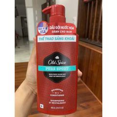 Dầu Gội & Xả Old Spice 2in1 Pure Sport 650ml - Sản Phẩm Chăm Sóc Tóc Nam, Hương Thơm Lâu, Tiện Lợi Cho Người Thể Thao