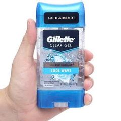 Gel khử mùi Gillette Clear Gel Cool Wave 107ml - Tươi mát, ngăn mùi lâu dài, cho cảm giác thoải mái và tự tin cả ngày.
