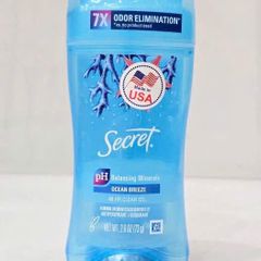 Lăn khử mùi Secret Ocean Breeze Clear Gel 48H 73g - Khô thoáng, Hương thơm tươi mát, Giữ cho cơ thể tự tin suốt cả ngày