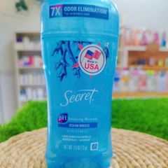 Lăn khử mùi Secret Ocean Breeze Clear Gel 48H 73g - Khô thoáng, Hương thơm tươi mát, Giữ cho cơ thể tự tin suốt cả ngày