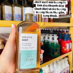 Gel tắm Bath & Body Works Breathe Deep 295ml - Sản phẩm dịu nhẹ giúp thư giãn và làm sạch da từ thiên nhiên, hương thơm dễ chịu