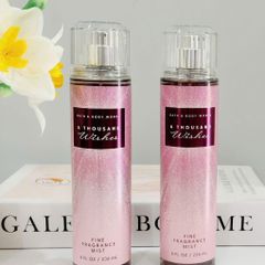 Xịt Thơm Body A Thousand Wishes - Hương Ngọt Ấm Sang Trọng từ Bath & Body Works, Tạo Nên Sự Quyến Rũ Từ Mỹ