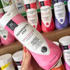 Dung dịch vệ sinh Summer's Eve Simply Sensitive Cleansing 444ml (hồng nhạt)