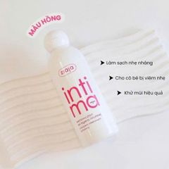 Dung dịch vệ sinh Ziaja Intima 200ml (hồng – ngăn ngừa viêm)