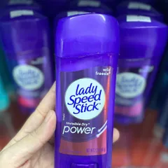 Lăn Khử Mùi Lady Speed Stick Wild Freesia 65g - Hương Hoa Tự Nhiên, Giúp Ngăn Ngừa Mùi Hiệu Quả Suốt 24 Giờ