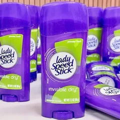 Lăn Khử Mùi Lady Speed Stick Powder Fresh 65g – Hương Phấn Xanh Lá Tươi Mát, Ngăn Mùi Hiệu Quả Suốt Ngày