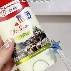 Sáp Lăn Khử Mùi Old Spice Timber 73g - Hương Gỗ Tuyết Tùng Nam Tính, Đem Lại Sự Tự Tin Suốt Ngày