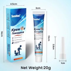 Kem Bôi Trĩ Nga 20g - Hỗ Trợ Giảm Triệu Chứng Trĩ, Làm Dịu Đau, Kháng Khuẩn Vùng Hậu Môn