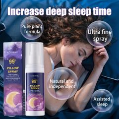 Chai Xịt Ngủ Ngon Melatoninn Deep Sleep Spray 90ML - Hỗ Trợ Giấc Ngủ Sâu, Giảm Căng Thẳng, Thư Giãn Tự Nhiên