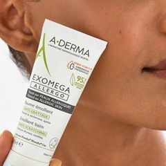 Kem Dưỡng Ẩm A-Derma Exomega Allergo Emollient Balm 40ml - Hỗ Trợ Chăm Sóc Da Khô và Viêm Da Cơ Địa, Giảm Ngứa, Phục Hồi Da Nhạy Cảm
