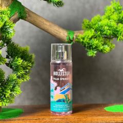 Xịt thơm toàn thân nữ Hollister California 125ml - Hương hoa cỏ trái cây tươi mát, gợi nhớ không khí biển Santa Monica, Palms Springs, và San Francisco