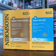 Kem Mỡ Neosporin 28.3g - Hỗ Trợ Kháng Viêm, Liền Sẹo Vết Thương, Sản Phẩm Hàng Đầu Từ Mỹ