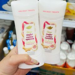 Lăn Khử Mùi Dove Sugar Cookie Sprinkle 74g - Hương Bánh Quy Ngọt Ngào, Kháng Khuẩn Hiệu Quả, Dễ Dàng Mang Theo