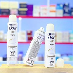 Xịt khử mùi Dove Original 48H 150ml – nắp trắng