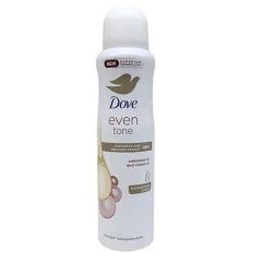 Xịt Khử Mùi Dove 48H Even Tone 150ml – Khử Mùi Hiệu Quả Với Hương Hoa Thanh Dịu, An Toàn Cho Da Nhạy Cảm