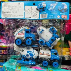 Bộ Xe Đồ Chơi Gồm Ô Tô Và Máy Bay Có Tua Vít Tháo Lắp RL-09 Cho Trẻ Em Phát Triển Kỹ Năng Lắp Ráp Và Tư Duy Logic