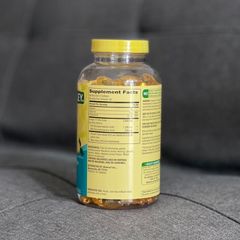 Viên Uống Omega-3 Spring Valley 2000mg Hỗ Trợ Tim Mạch, Não Bộ, Thị Lực, Xương Khớp - 180 Viên Mỹ