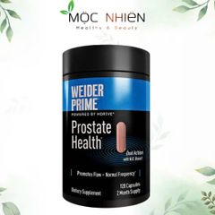 Viên Uống Weider Prime Prostate Health 120 Viên - Hỗ Trợ Sức Khỏe Tuyến Tiền Liệt Và Chức Năng Đi Tiểu Bình Thường cho Nam Giới