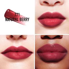 Son Dior Tattoo Addict Lip Tint 771 Natural Berry - Son Môi Đỏ Hồng Chính Hãng, Bền Màu, Dưỡng Ẩm, Trang Điểm Hàng Ngày