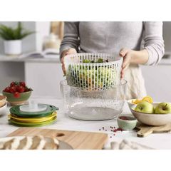 Rổ Quay Rau Joseph Joseph 20154 - Bộ Dụng Cụ Làm Salad Thông Minh Với 4 Đĩa Hoán Đổi, An Toàn và Tiện Lợi