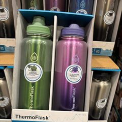 Bình Giữ Nhiệt ThermoFlask 1.2 Lít - Thiết Kế Chống Rỉ Nước, Giữ Nóng/Lạnh Lên Đến 24 Giờ, Dụng Cụ Học Tập & Văn Phòng Chính Hãng Mỹ