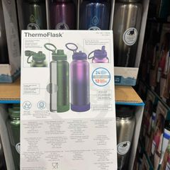 Bình Giữ Nhiệt ThermoFlask 1.2 Lít - Thiết Kế Chống Rỉ Nước, Giữ Nóng/Lạnh Lên Đến 24 Giờ, Dụng Cụ Học Tập & Văn Phòng Chính Hãng Mỹ