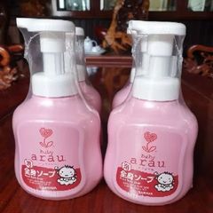 Sữa Tắm Bọt Arau Baby 450ml - Chiết Xuất Thảo Mộc An Toàn Cho Da Nhạy Cảm Của Bé - Hàng Nội Địa Nhật Bản