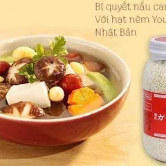 Hạt Nêm Youki Nhật Bản 300g - Gia Vị Tự Nhiên Thêm Hương Vị Cho Món Ăn Ngon - Hàng Chính Hãng, An Toàn, Không Hóa Chất