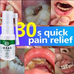 Xịt Chống Sâu Răng Toothache Spray 20ml - Ngừa Sâu Răng, Hôi Miệng, Giảm Ê Buốt, Bảo Vệ Men Răng, Dưỡng Ẩm Khoang Miệng