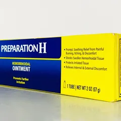 Kem bôi Trĩ Preparation H Hemorrhoidal Ointment 57g - Giảm đau, sưng, ngứa do trĩ, cho cả người lớn và trẻ em từ 12 tuổi trở lên.