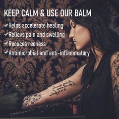 Kem Dưỡng Xăm Chiết Xuất Thiên Nhiên - Dưỡng Ẩm và Bảo Vệ Da An Toàn Cho Nam Nữ, Hỗ Trợ Làm Dịu Vết Xăm