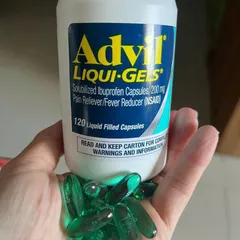 Thuốc giảm đau Advil Liqui Gels 200mg - Hỗ trợ nhanh chóng cho đau đầu, đau răng, cảm cúm - Hộp 2 x 120 viên từ Mỹ