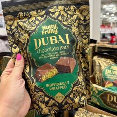 Thanh Socola Dubai Hảo Hạng - Socola Sữa Hương Vị Trung Đông với Nhân Pistachio và Kadaiyf - Quà Tặng Sang Trọng 450g