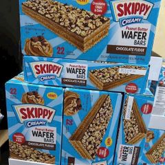 Bánh Xốp Nhân Bơ Đậu Phộng Skippy Phủ Socola - Snack Gọn Nhẹ Thơm Ngon Dễ Dàng Mang Theo Mỹ