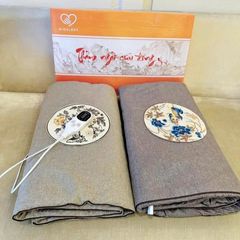 Thảm Gối Đệm Điện Ngải Cứu Massage - Giảm Đau Nhức, Thư Giãn Cơ Thể, Ngủ Ngon - Bảo Hành 6 Tháng