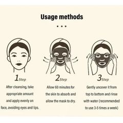 Mặt Nạ Lột Mụn Đầu Đen & Thâm Nám - Giải Pháp Làm Sạch Da, Se Khít Lỗ Chân Lông, Và Ngăn Ngừa Dầu Thừa, 100g