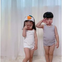 Bộ Đồ Lót Trẻ Em Peekaboo Phong Cách Hàn Quốc - Cotton Thoáng Khí Cho Bé Trai, Bé Gái Mùa Hè Siêu Xinh, An Toàn, Dễ Chịu