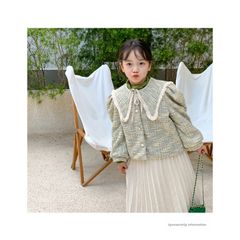Áo Khoác Dệt Kim Tay Bồng Dáng Ngắn Phong Cách Hàn Quốc Cho Bé Gái - Thời Trang Trẻ Em Yêu Thích, Hàng Sale Chất Lượng Cao