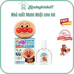 Nước Nhỏ Mắt Muhi 15ml cho Bé 3 Tháng Tuổi - Giải Pháp Bảo Vệ Mắt Sáng Khỏe, Chống Vi Khuẩn, Dễ Sử Dụng Nội Địa Nhật